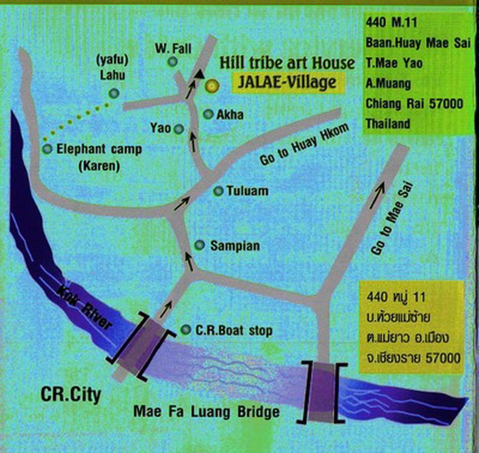 Hill Tribe Art House Daire Chiang Rai Dış mekan fotoğraf